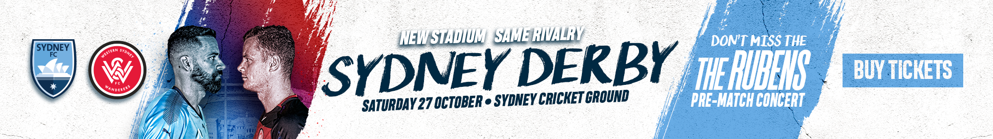Sydney FC vs WSW SCG 2018 Thin Banner
