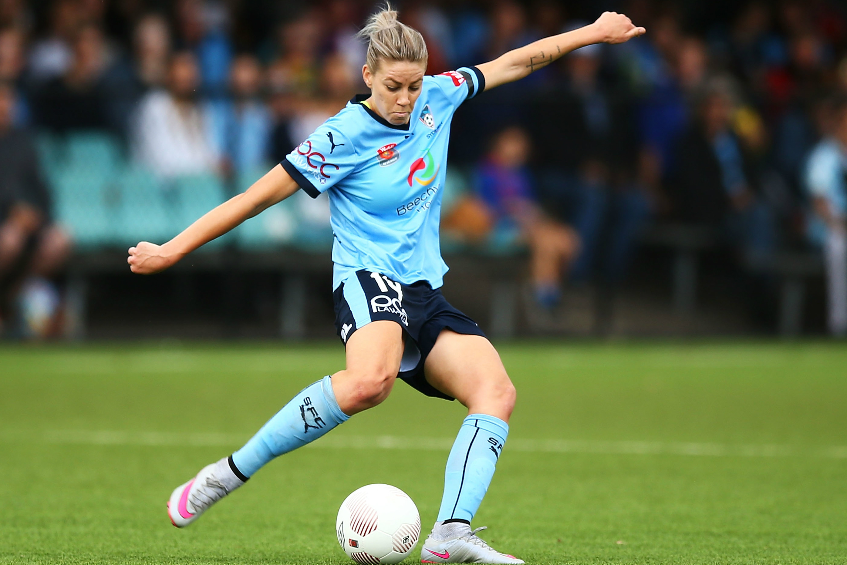 Alanna Kennedy during her time with Sydney FC.