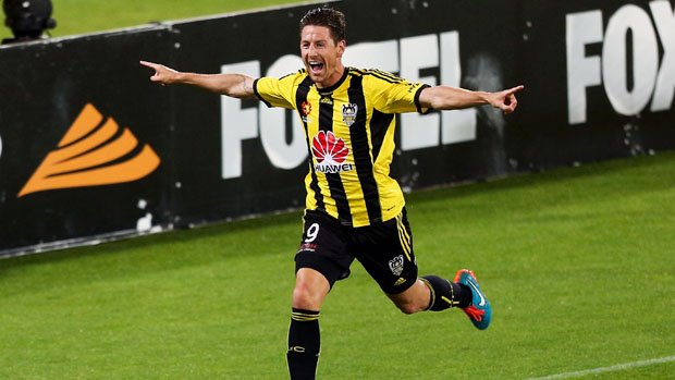 Nathan Burns was named the Hyundai A-League's best in 2014/15.
