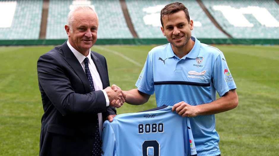 Sydney boss Graham Arnold will hope Bobo is an instant success, especially on their home turf at Allianz Stadium.