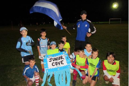 Sydney FC Players Become Honorary Members Of The Junior Cove