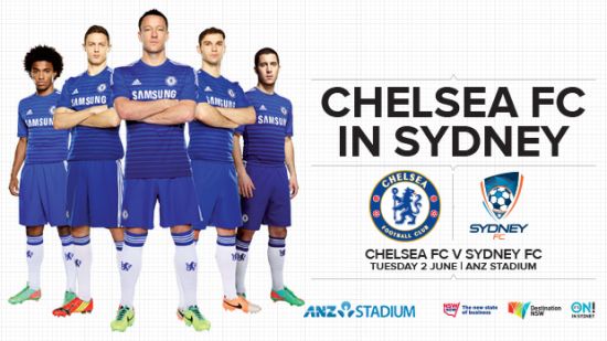 Sydney FC To Face EPL Giants Chelsea FC