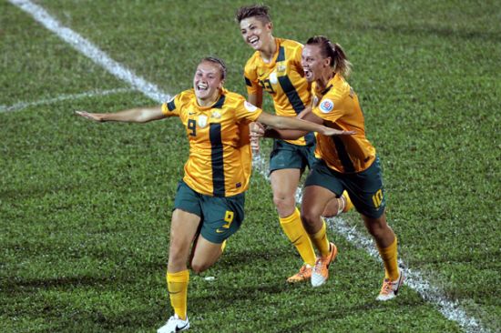 Foord Scores As Matildas Draw