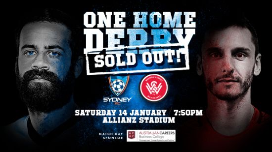 Sydney FC Sell Out 6th Straight #SydneyDerby