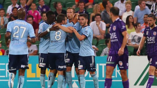 Nine Man Sydney FC Defeat Perth