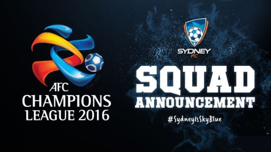 Sydney FC Reveal AFC Champions League Squad