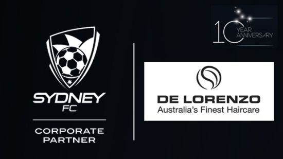 Sydney FC Extended Sponsorship With De Lorenzo