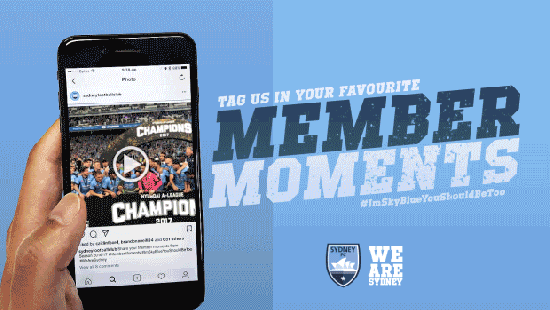 Post Your Sydney FC #MemberMoments And Win