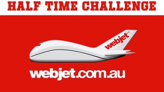 Take Part In The Half Time Challenge!