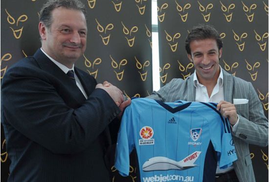 Webjet Congratulates Sydney FC on Del Piero Signing