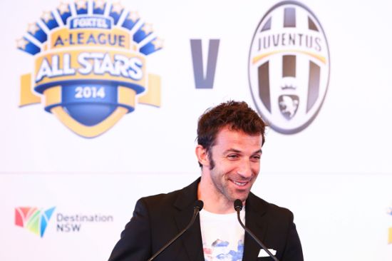 Del Piero To Captain All Stars