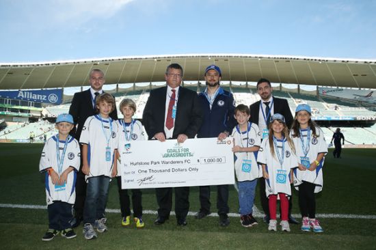 Sky Blues Raise Funds For Grassroots