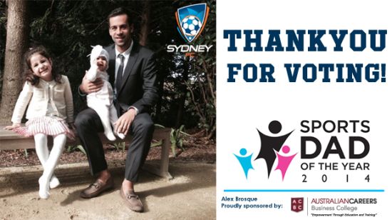 Brosque Finishes Third In Sports Dad Of The Year