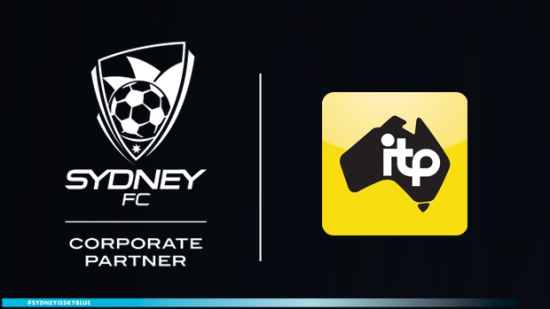 Sydney FC Sign Front Of Shorts Sponsor