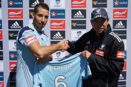 Sydney FC Unveil New Defender Nikola Petkovic