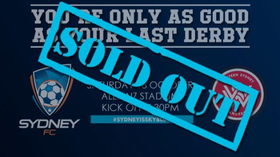 Highly Anticipated Sydney Derby Sells Out