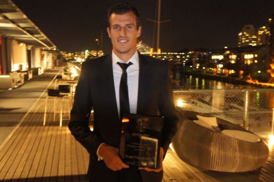 Ivan Necevski wins Sydney FC’s Top Gong