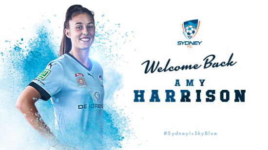 Sydney FC Re-Sign Amy Harrison