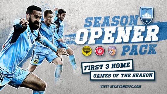 Sydney FC Season Opener Packs