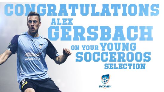 Gersbach Earns Young Socceroos Cap