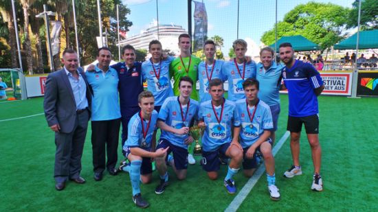 Young Sky Blues Clinch Silverware