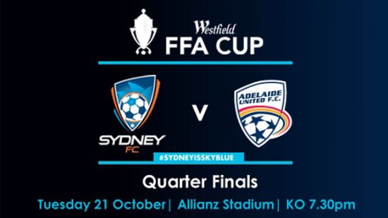 Westfield FFA Cup Tickets On Sale Now