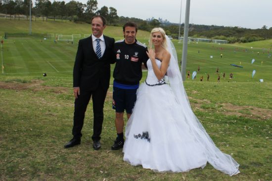 Del Piero’s Wedding Surprise