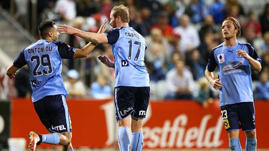 Sydney FC Ease To Round Of 16