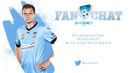 #SydneyFanChat Transcript With Alex Wilkinson