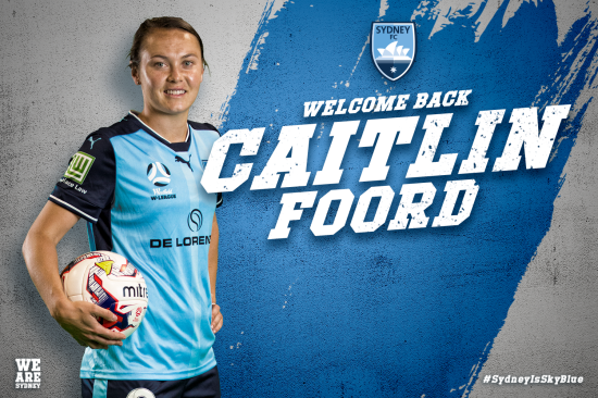 Sydney FC Re-Sign Caitlin Foord