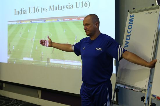 Kelly Cross Delivers FIFA Course