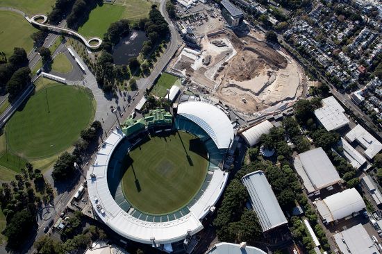 Sydney Football Stadium Progress Takes Off