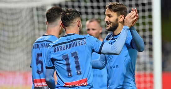 Sydney FC Up To Second After Record Big Blue Win