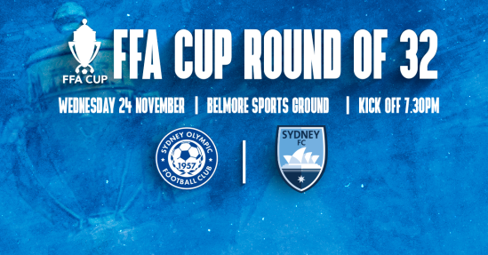 Sydney FC FFA Cup Match Details Revealed