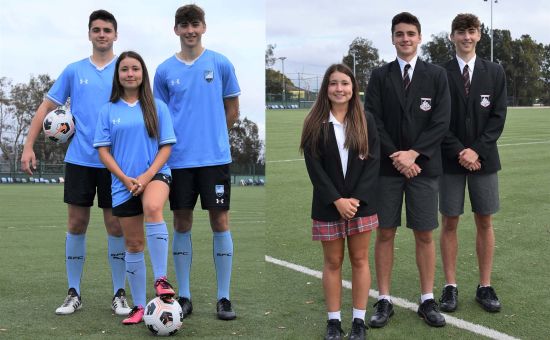 Academy players show their leadership off the pitch