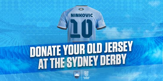 Donate your Ninkovic shirt at the Derby
