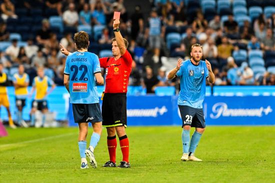 Sydney FC Challenge On Burgess Red Card Unsuccessful