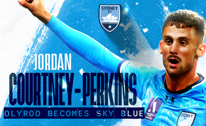 Courtney-Perkins Becomes A Sky Blue