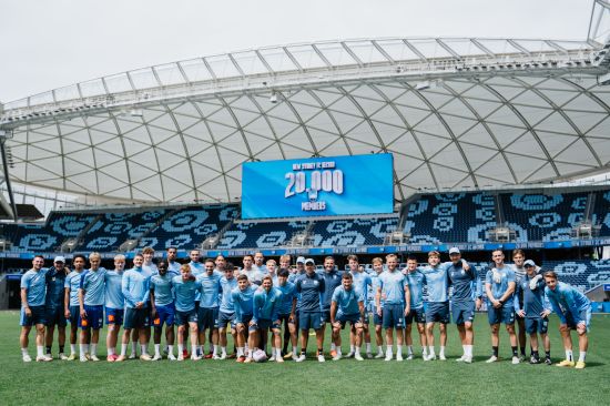 Sydney FC Hit 20,000 Members For First Time