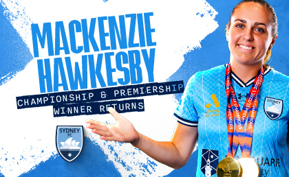 Sydney FC Re-sign Mackenzie Hawkesby