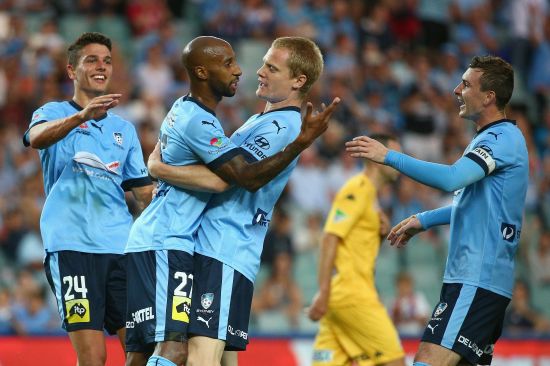Looking Back: Sydney FC and Central Coast players